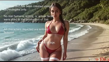 This wild Mexican girl bit her lips and screamed in her language while I slammed my huge cock hard into her [AI]